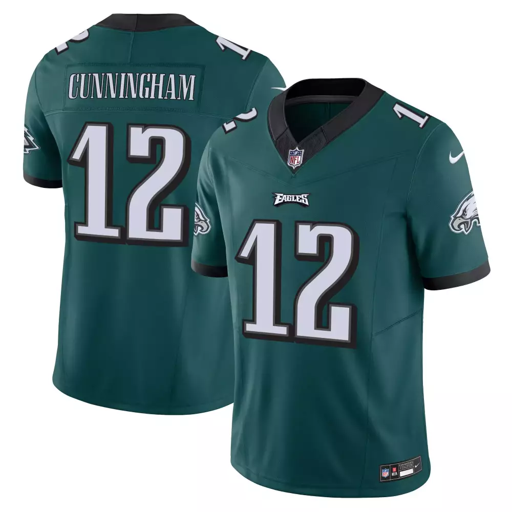 Randall Cunningham Philadelphia Eagles Throwback Kelly Vapor Limited Jersey | All Stitched | Gift Idea for Men, Women & Youth