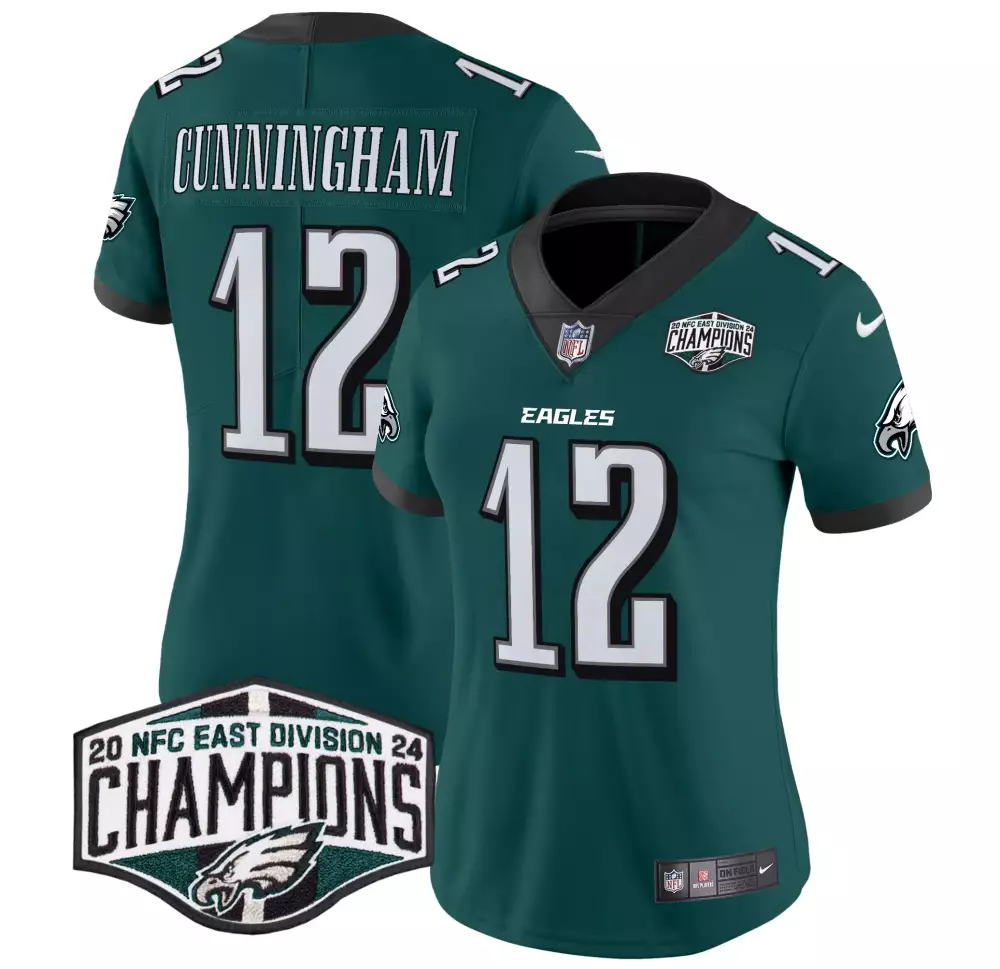 Randall Cunningham Eagles 2024 Black Alternate Jersey | Philly Phanatic Style | Vapor Limited Edition | For Men, Women & Youth