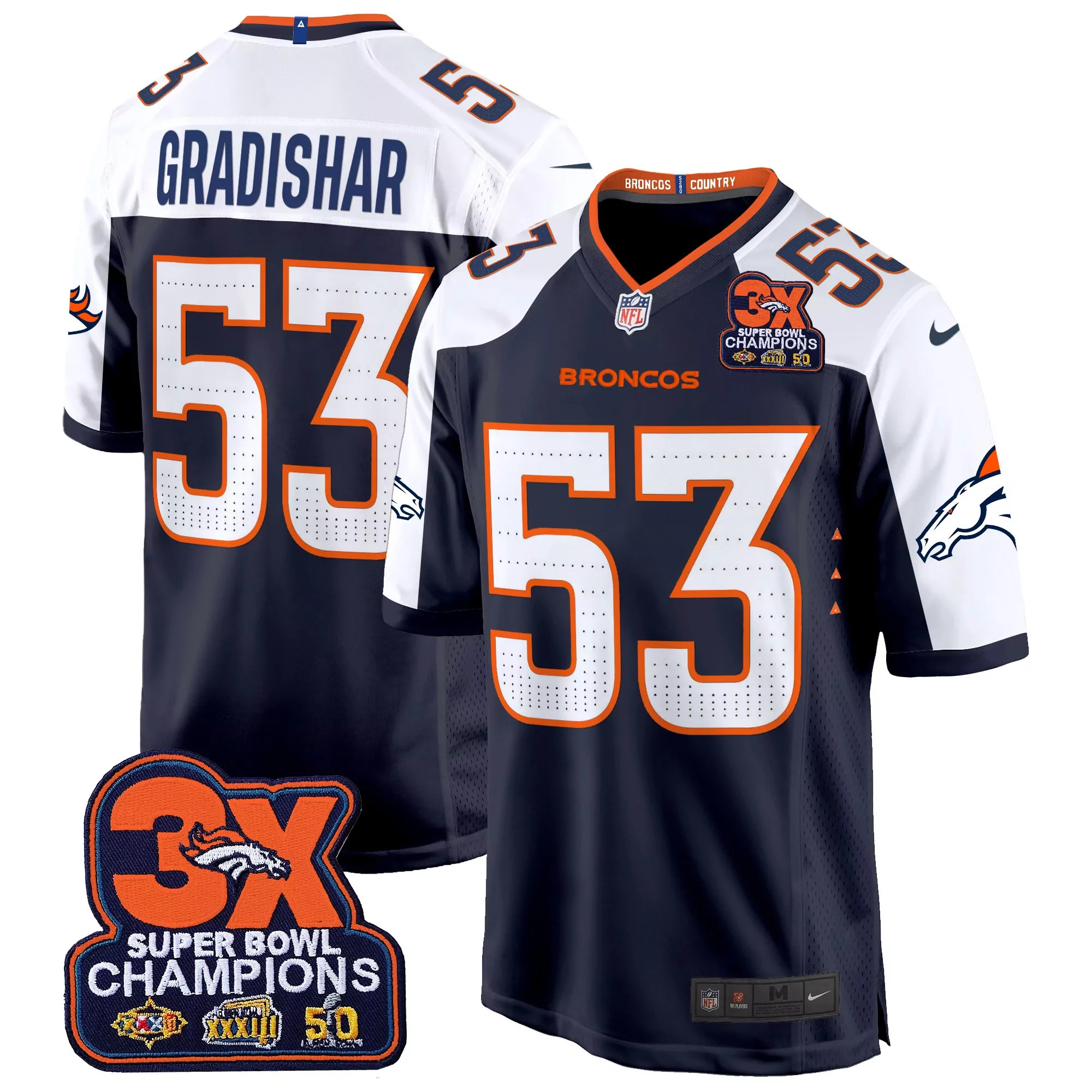 randy gradishar black limited mens denver broncos 3time champions patch gold vapor limited jersey all stitched