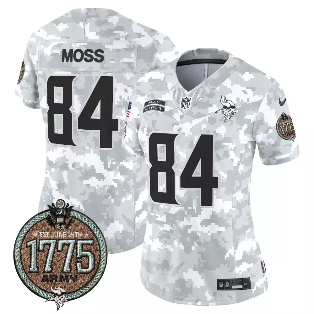 Randy Moss Black Alternate Minnesota Vikings 2024 Vapor Limited Jersey | Est 1961 Patch | For Men, Women & Youth
