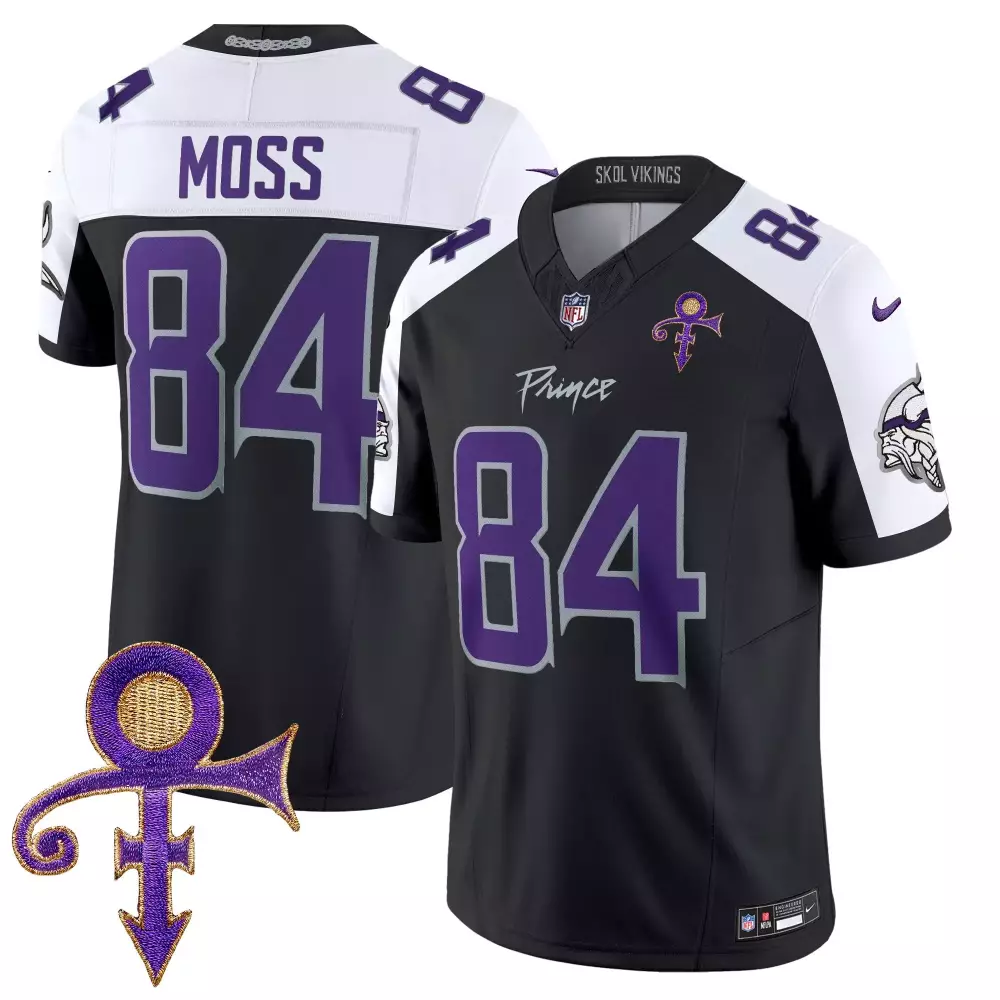 randy moss alternate mens vikings 2024 winter warrior skol patch gold vapor limited jersey all stitched