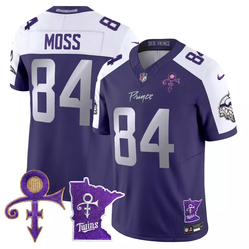 randy moss purple alternate mens 2024 vikings winter warrior vapor limited jersey all stitched
