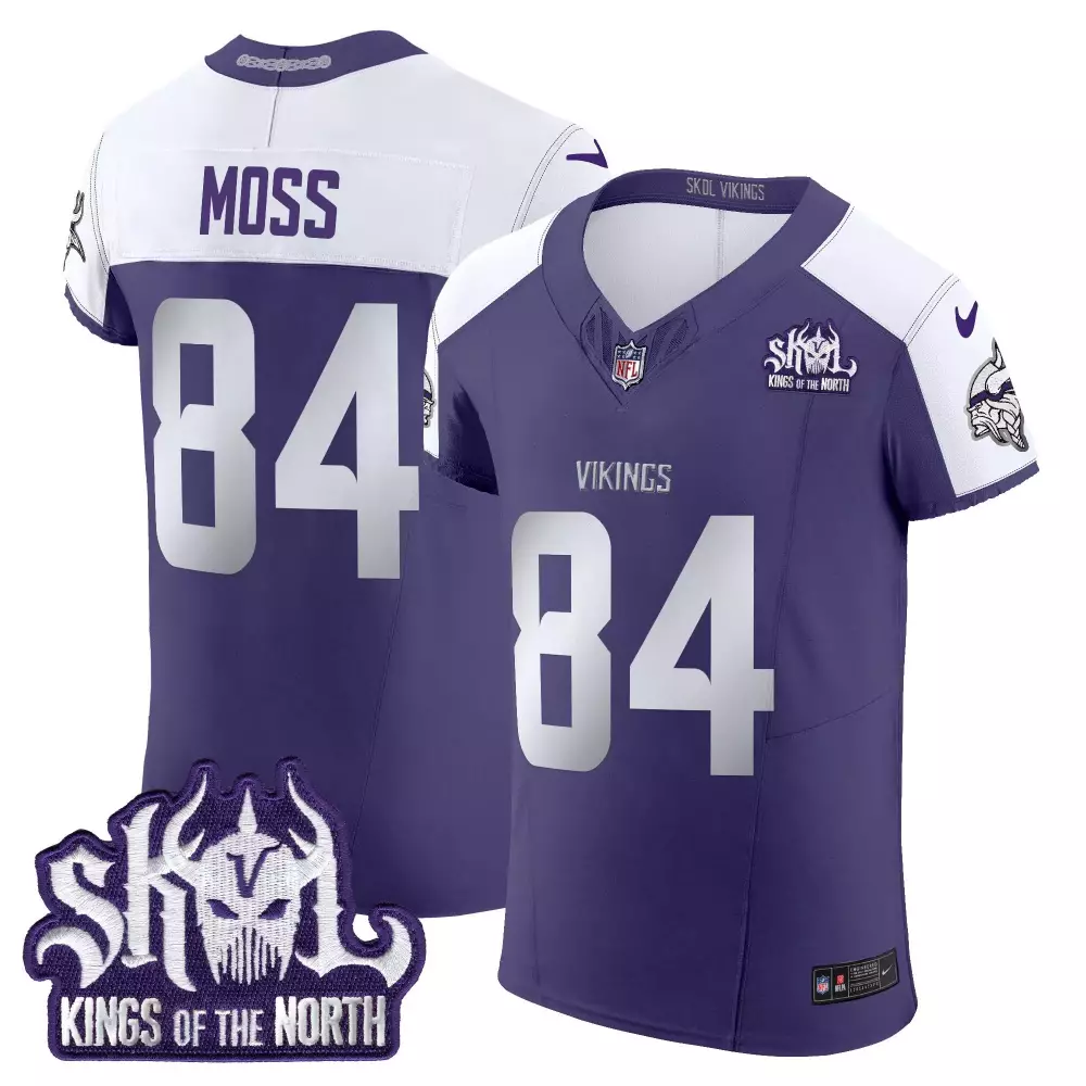 randy moss purple alternate mens 2024 vikings winter warrior vapor limited jersey all stitched
