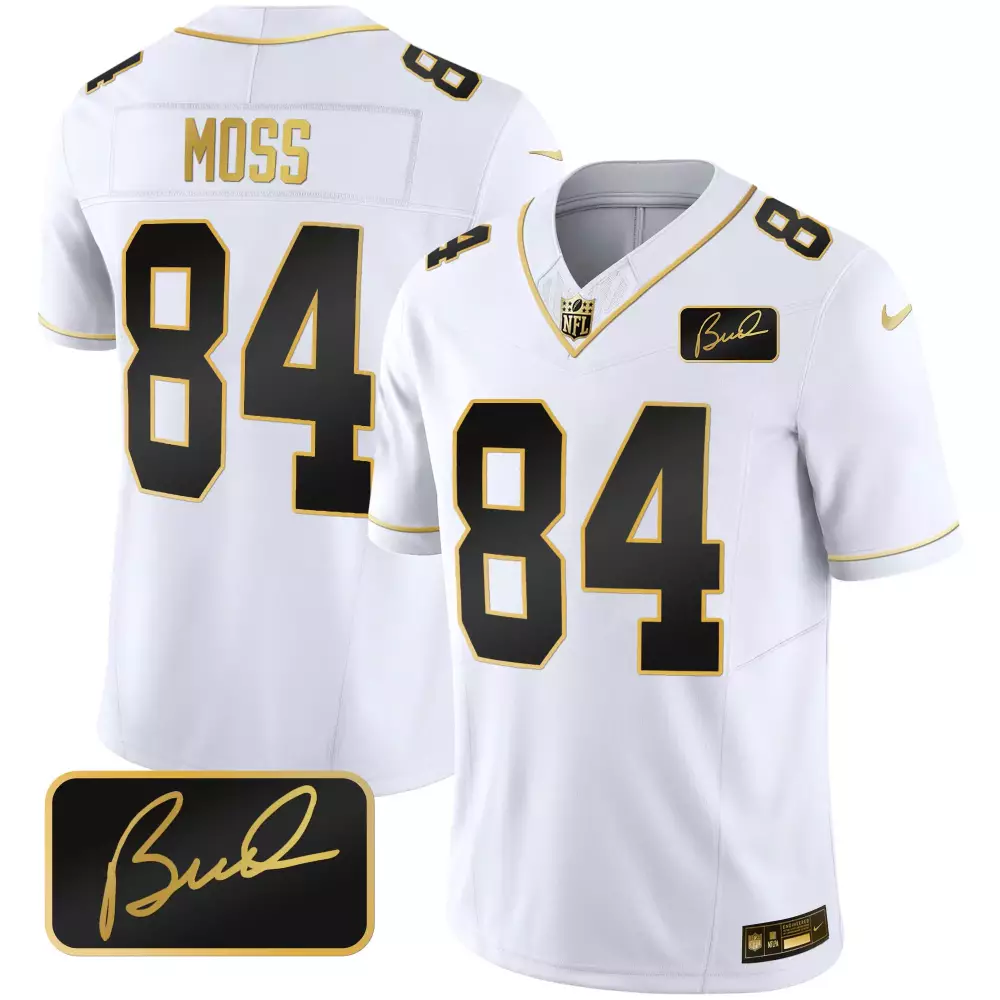 randy moss purple youths minnesota vikings bud grant patch classic limited jersey all stitched