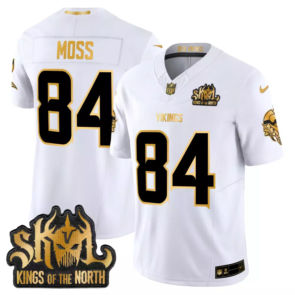randy moss royal mens vikings american style vapor limited jersey all stitched