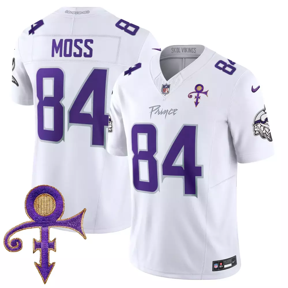 randy moss royal mens vikings american style vapor limited jersey all stitched