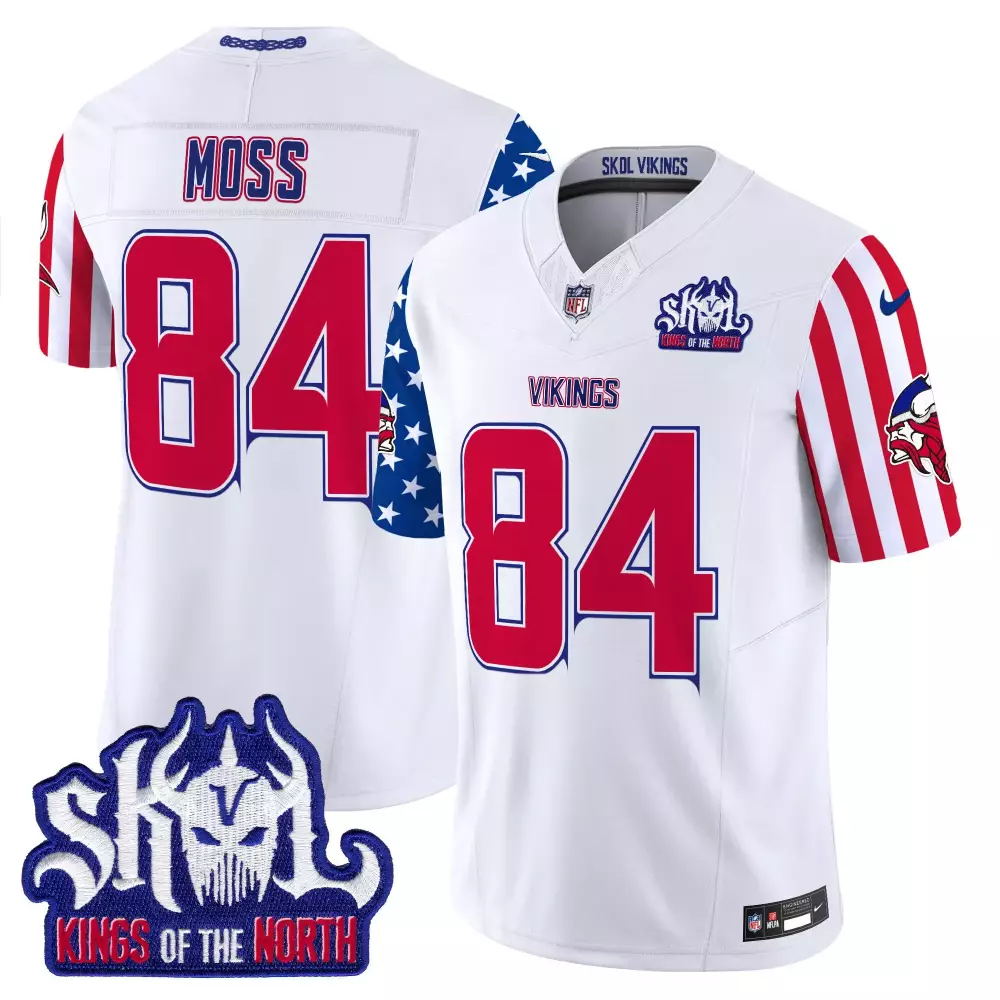 randy moss white mens 2024 vikings winter warrior vapor limited jersey all stitched