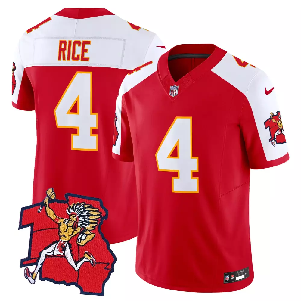 rashee rice olive camo mens kansas city chiefs 2024 salute to service vapor limited jersey all stitched