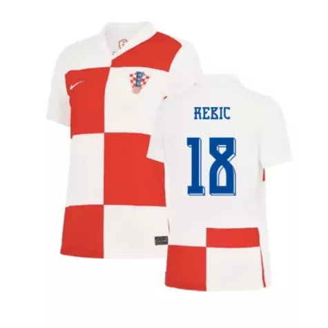 rebic home mens croatia 2024 stadium homeaway soccer jersey