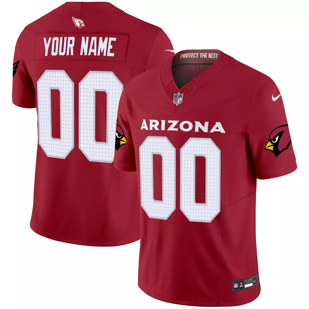 red men arizona cardinals 2024 special vapor limited custom jersey v2 all stitched
