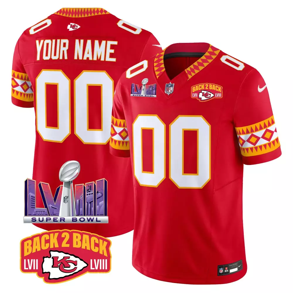 Kansas City Chiefs Red Special Vapor Limited Jersey | Stitched Custom Style | For Men, Women & Youth