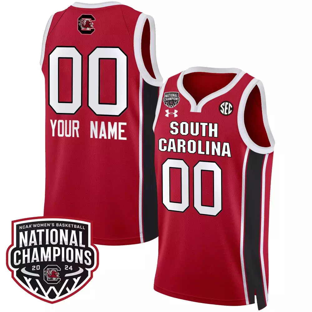red men south carolina gamecocks 2024 final four baseball custom jersey women patch all stitched