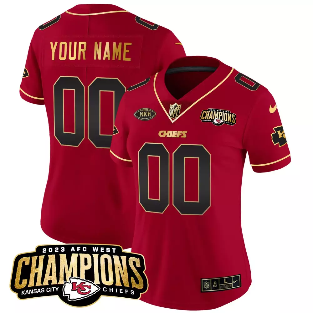 red special men kansas city chiefs super bowl lviii pattern vapor custom jersey v2 all stitched
