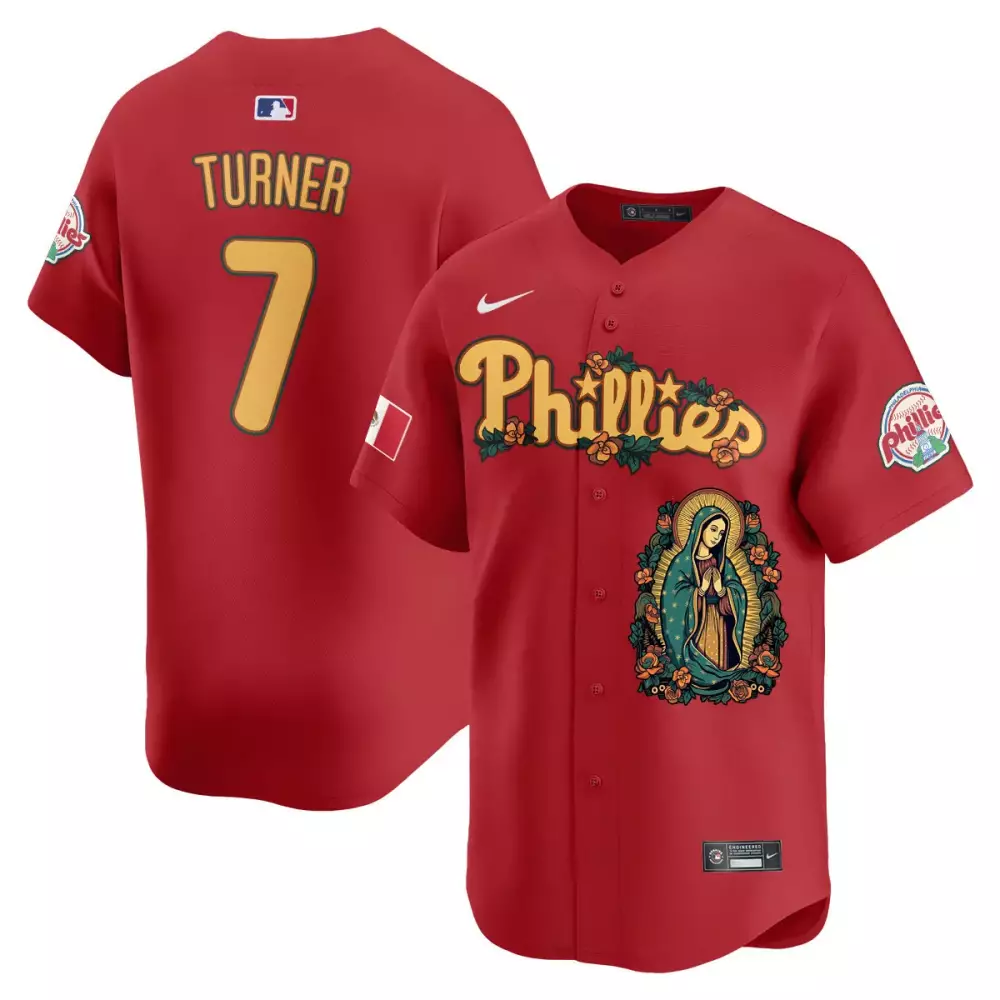 Trea Turner Philadelphia Phillies Red Halloween Jersey | Men's Vapor Premier Limited Edition | For Men, Women & Youth