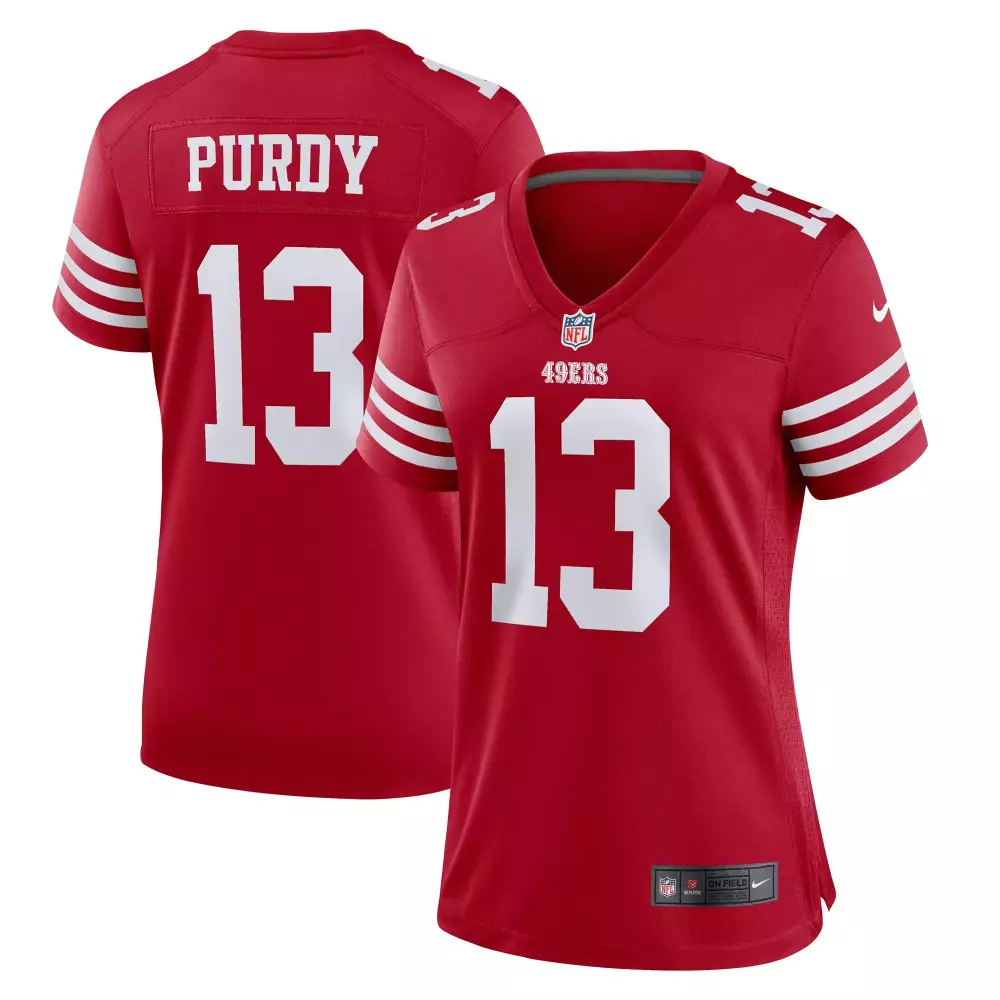 Red Women's Brock Purdy San Francisco 49ers Game Player Jersey | For Men, Women & Youth