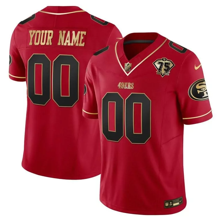 Women's San Francisco 49ers Throwback Vapor Limited Jersey | 75th Anniversary Patch | Classic Fan Gear for Game Day | For Men, Women & Youth