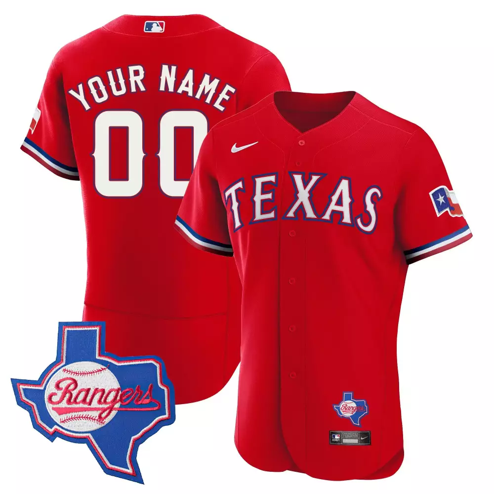red youth adolis garcia texas rangers world series champions red jersey 2023 all stitched