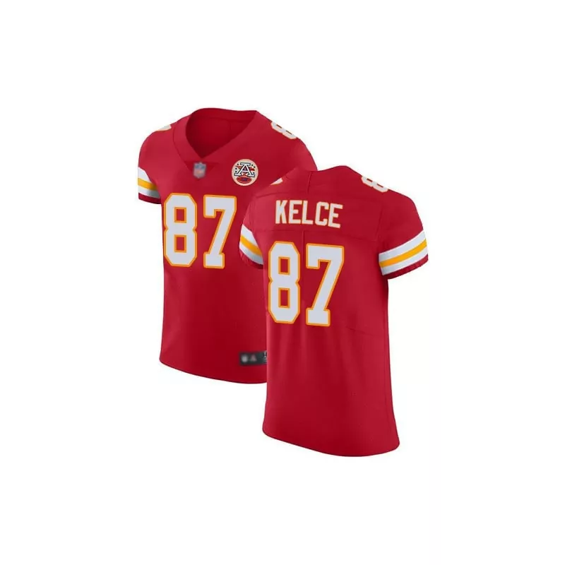 Travis Kelce Kansas City Chiefs Red Youth Vapor Elite Jersey | All Stitched Style | Game Day Outfit | For Men, Women & Youth
