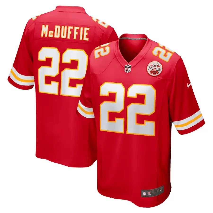 Warren Moon Kansas City Chiefs Red Jersey | All Stitched | Game Day Outfit | For Men, Women & Youth