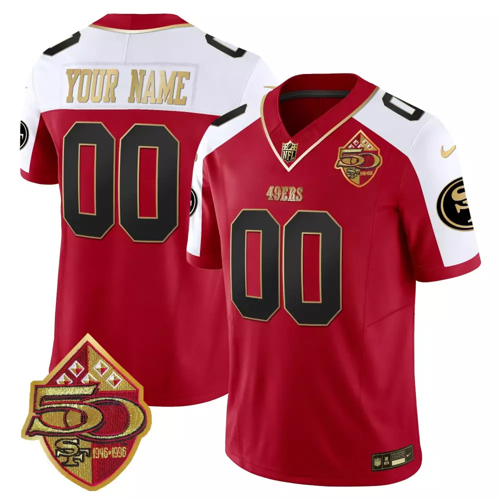 San Francisco 49ers White Stitched Jersey | Name Patch Men 2023 00 | Perfect Fan Gear for All | For Men, Women & Youth