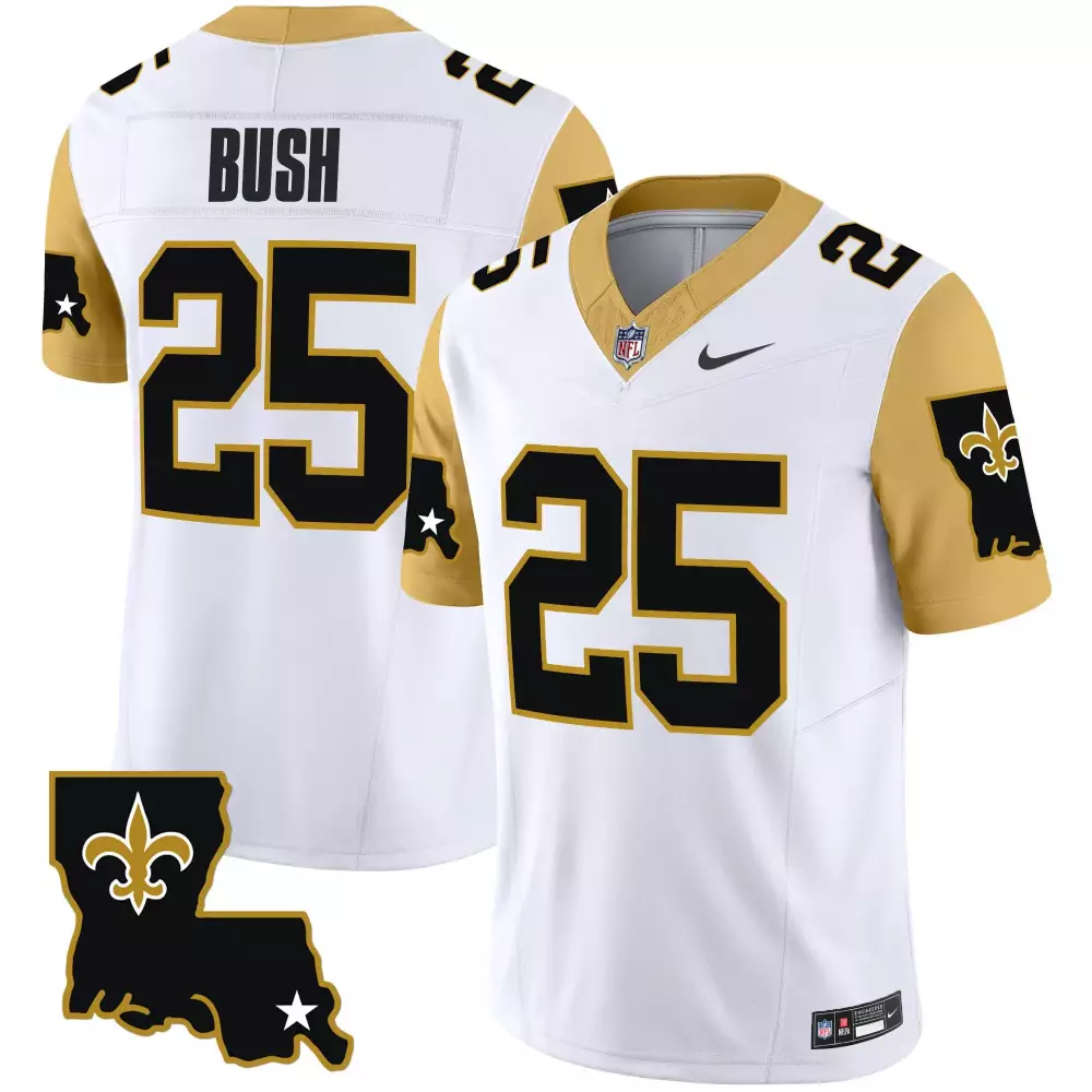 reggie bush white mens new orleans saints 1987 legacy vapor jersey all stitched