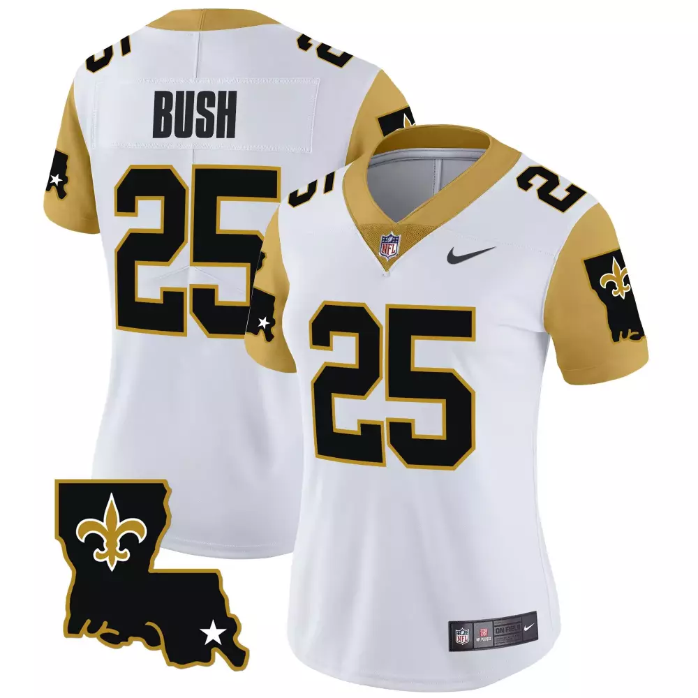 reggie bush white mens new orleans saints 1987 legacy vapor jersey all stitched