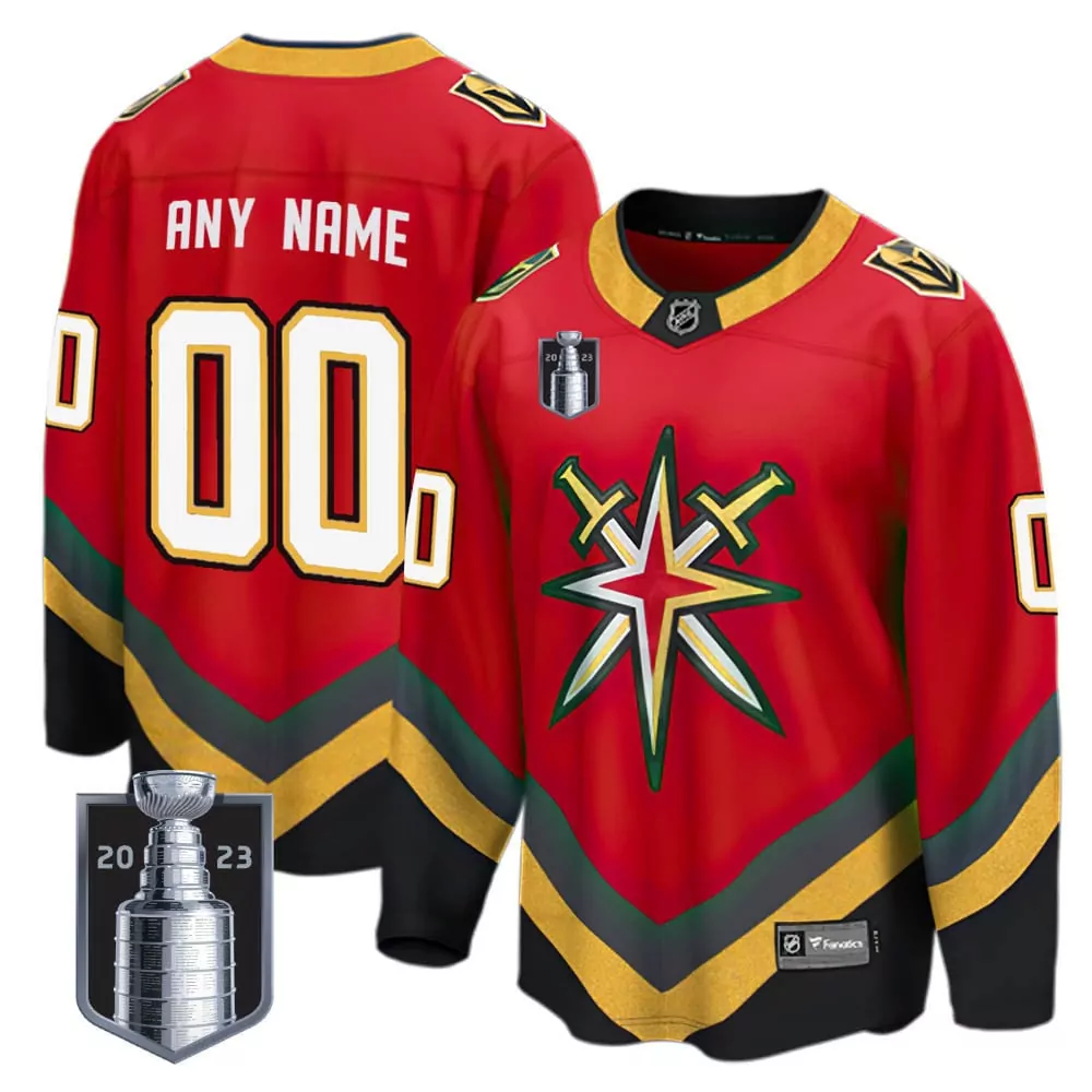 reverse retro men vegas golden knights 2023 stanley cup final custom jersey all stitched