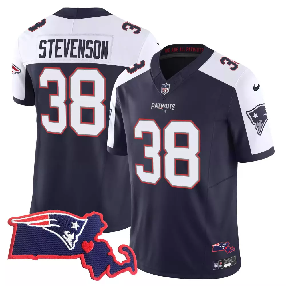 rhamondre stevenson alternate womens new england patriots bill belichick sb 36 38 39 49 51 champions vapor jersey all st