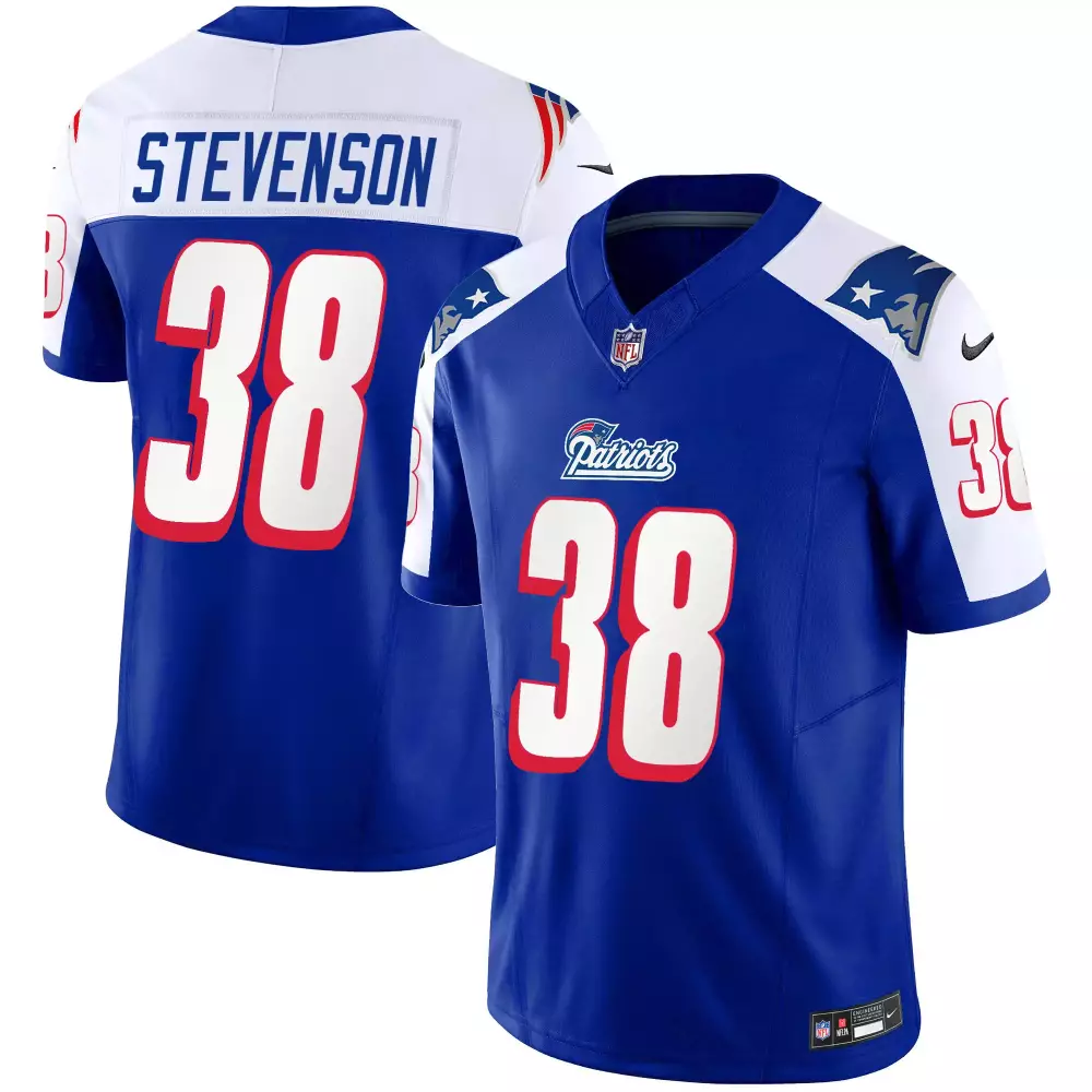 rhamondre stevenson alternate womens new england patriots bill belichick sb 36 38 39 49 51 champions vapor jersey all st