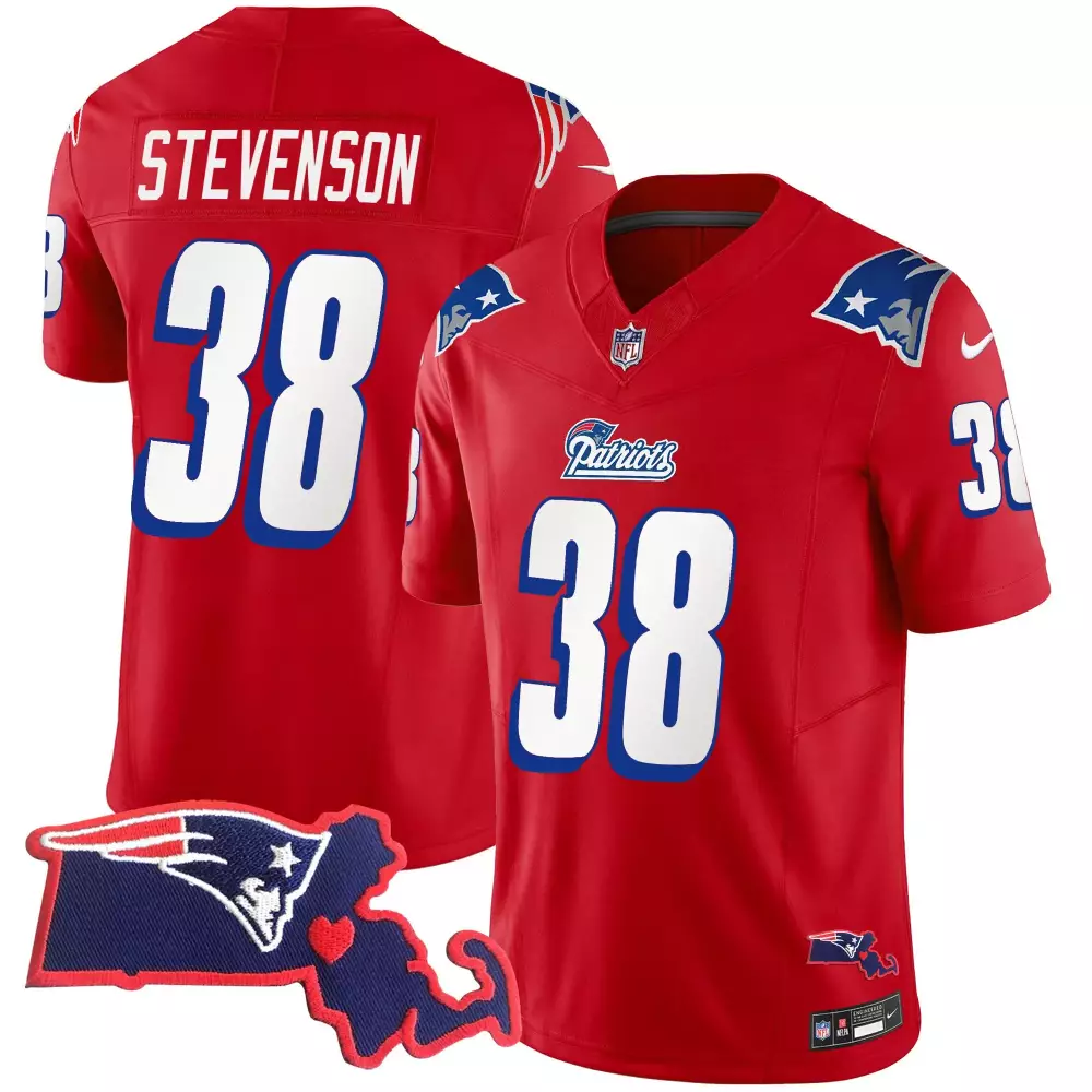 rhamondre stevenson navy womens new england patriots bill belichick 6x champions vapor jersey all stitched