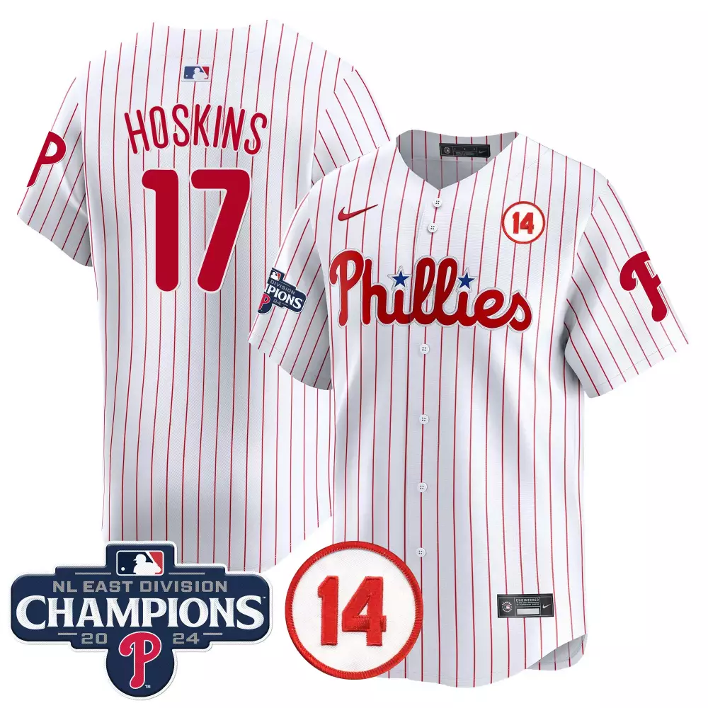 rhys hoskins white men s philadelphia phillies roy halladay patch 34 cool base jersey n all stitched