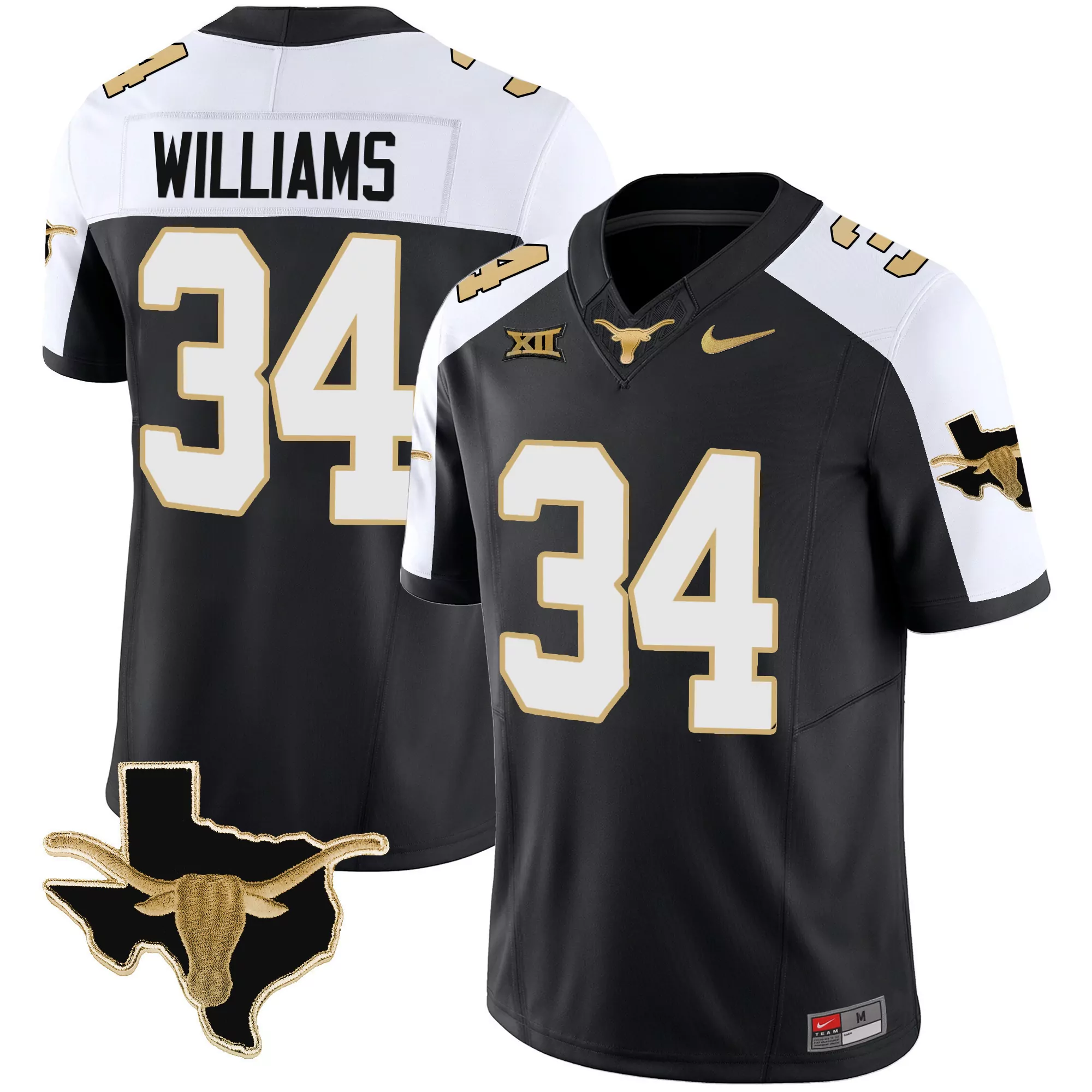 ricky williams alternate mens texas longhorns special vapor limited jersey all stitched