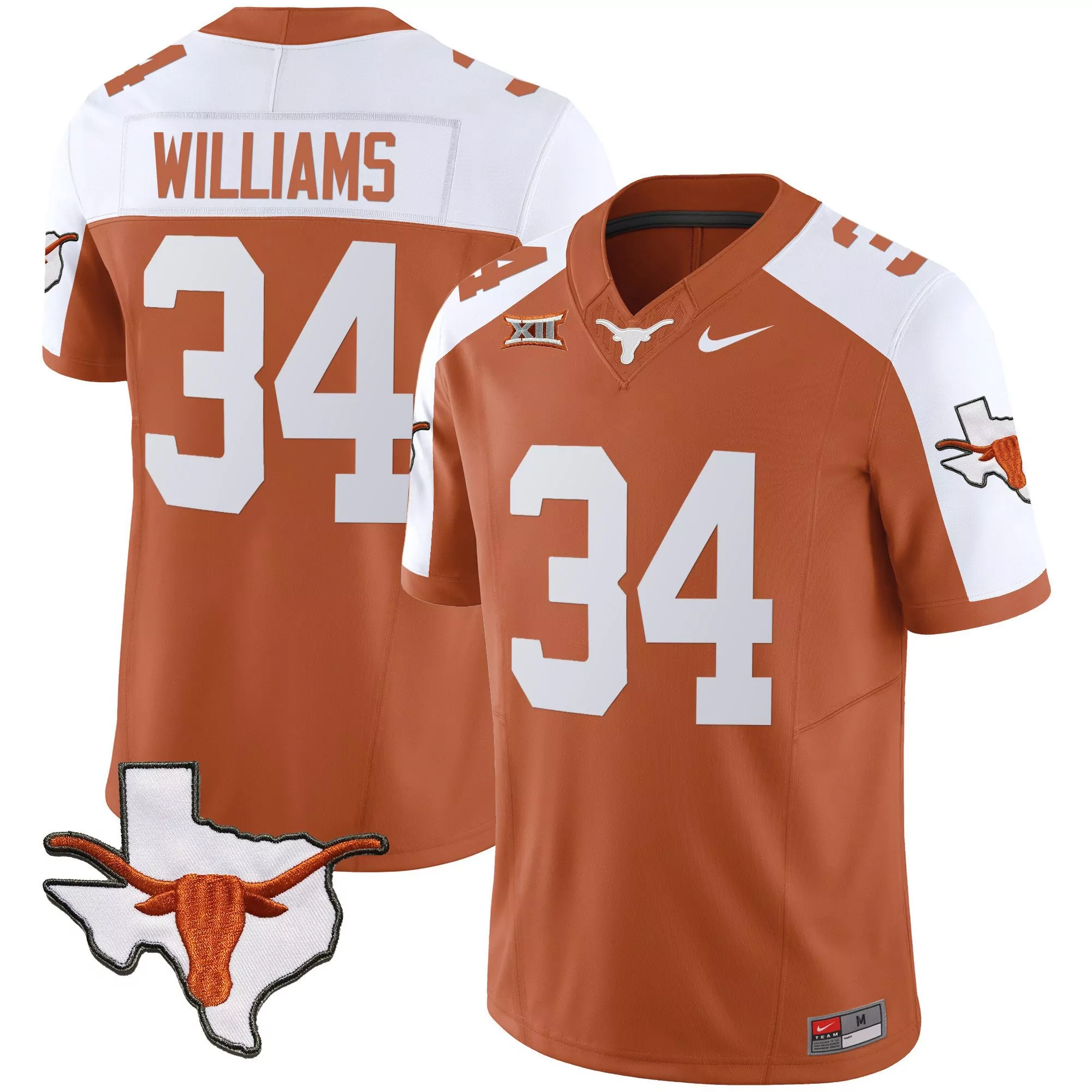 ricky williams alternate mens texas longhorns special vapor limited jersey all stitched