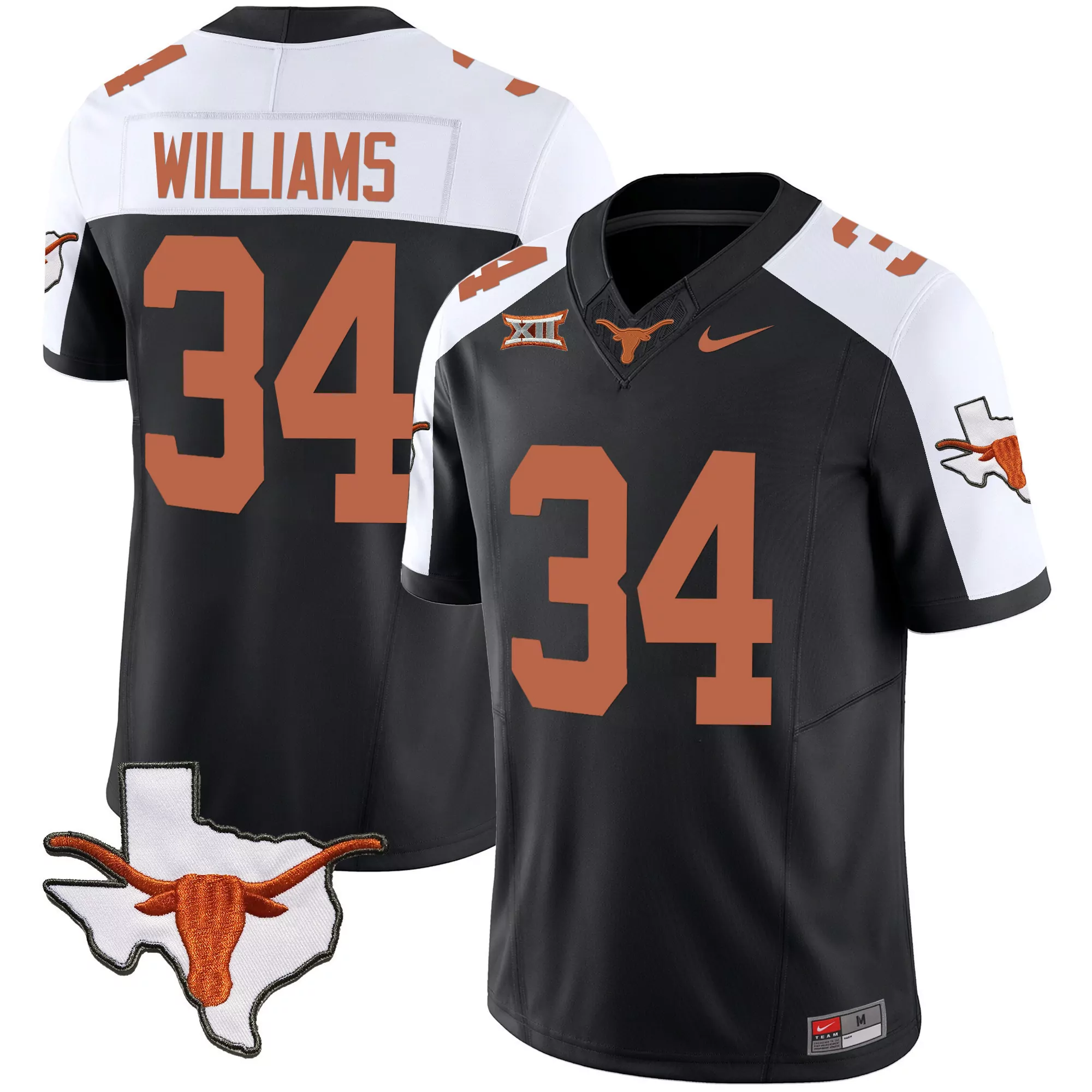 ricky williams alternate mens texas longhorns special vapor limited jersey all stitched