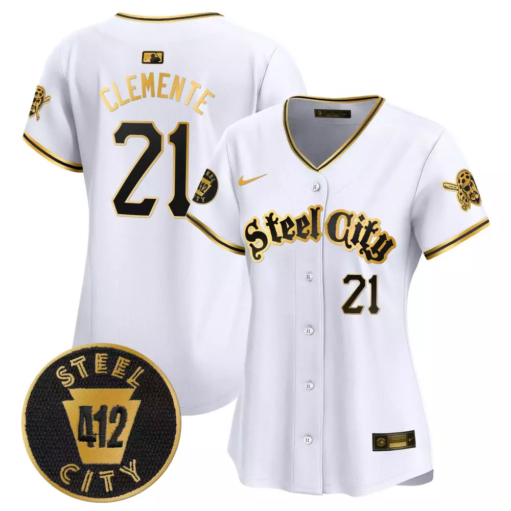 roberto clemente royal mens pittsburgh pirates 2024 fourth of july vapor premier limited jersey all stitched
