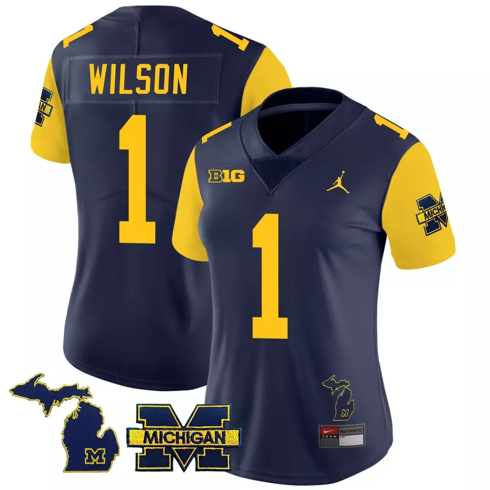 Roman Wilson Michigan Wolverines 2023 Special Jersey | Maize Alternate Women's Stitched | Limited Edition Fan Gear | For Women & Youth
