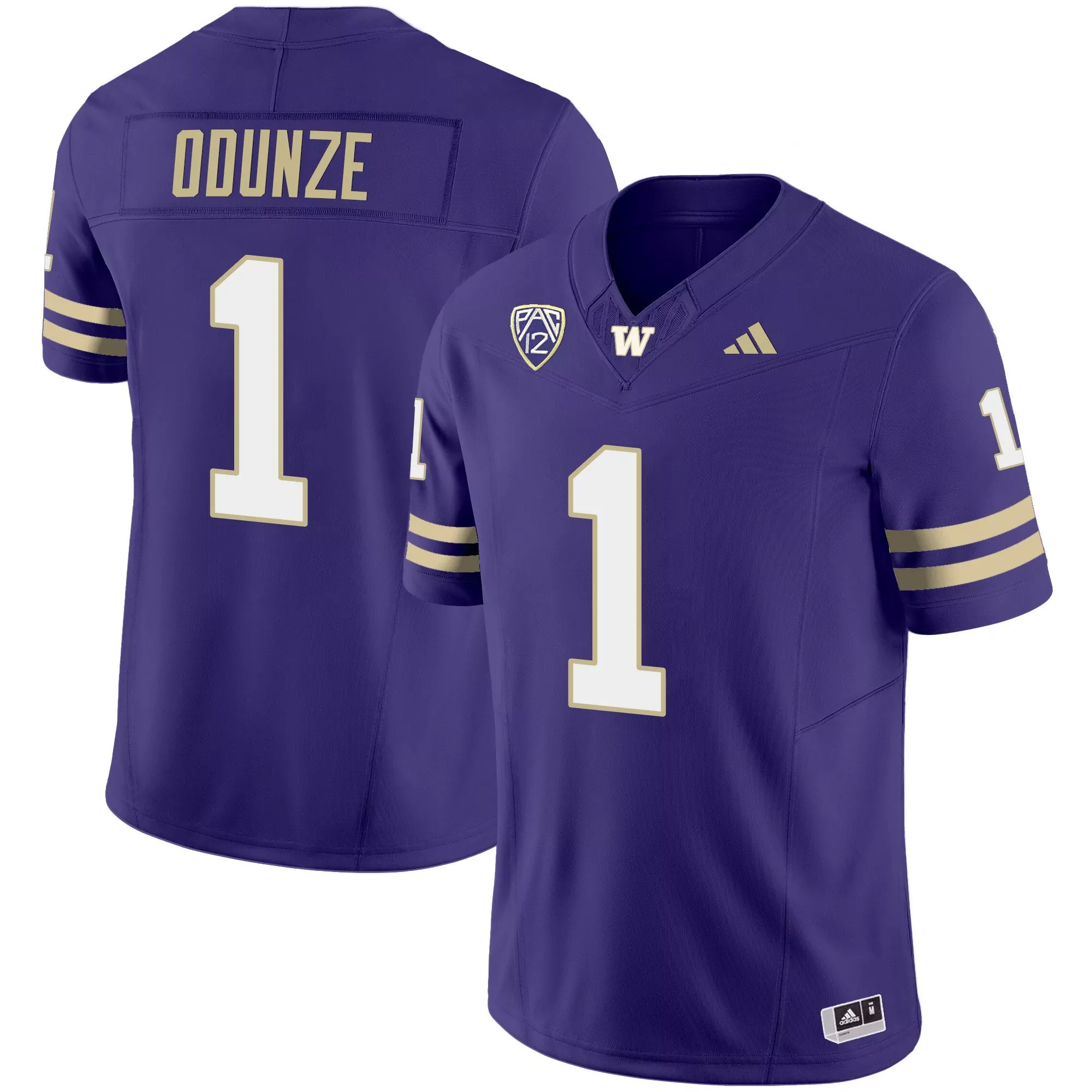 rome odunze purple mens washington huskies 2024 vapor limited jersey v3 all stitched