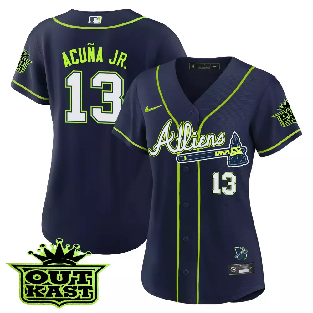 Ronald Acuna Jr. Atlanta Braves Atliens Vapor Premier Limited Jersey | Stitched Fan Gear | Limited Edition for Men, Women & Youth