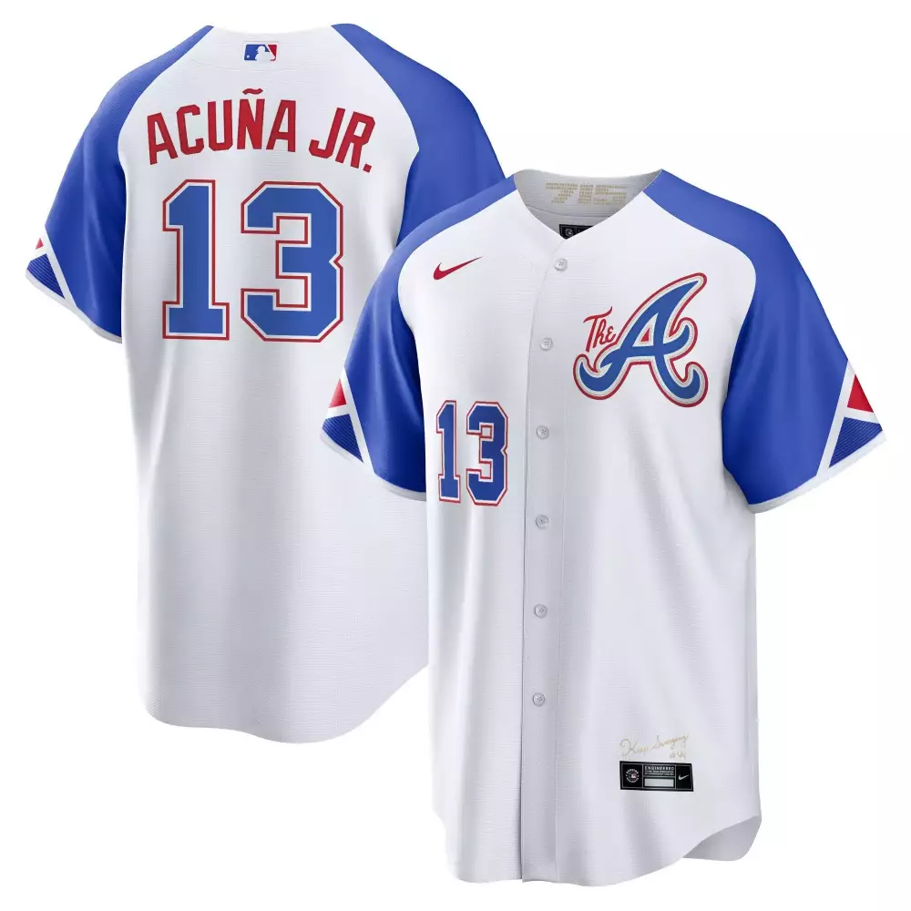ronald acuna jr light blue womens atlanta braves atliens peach vapor premier limited jersey all stitched