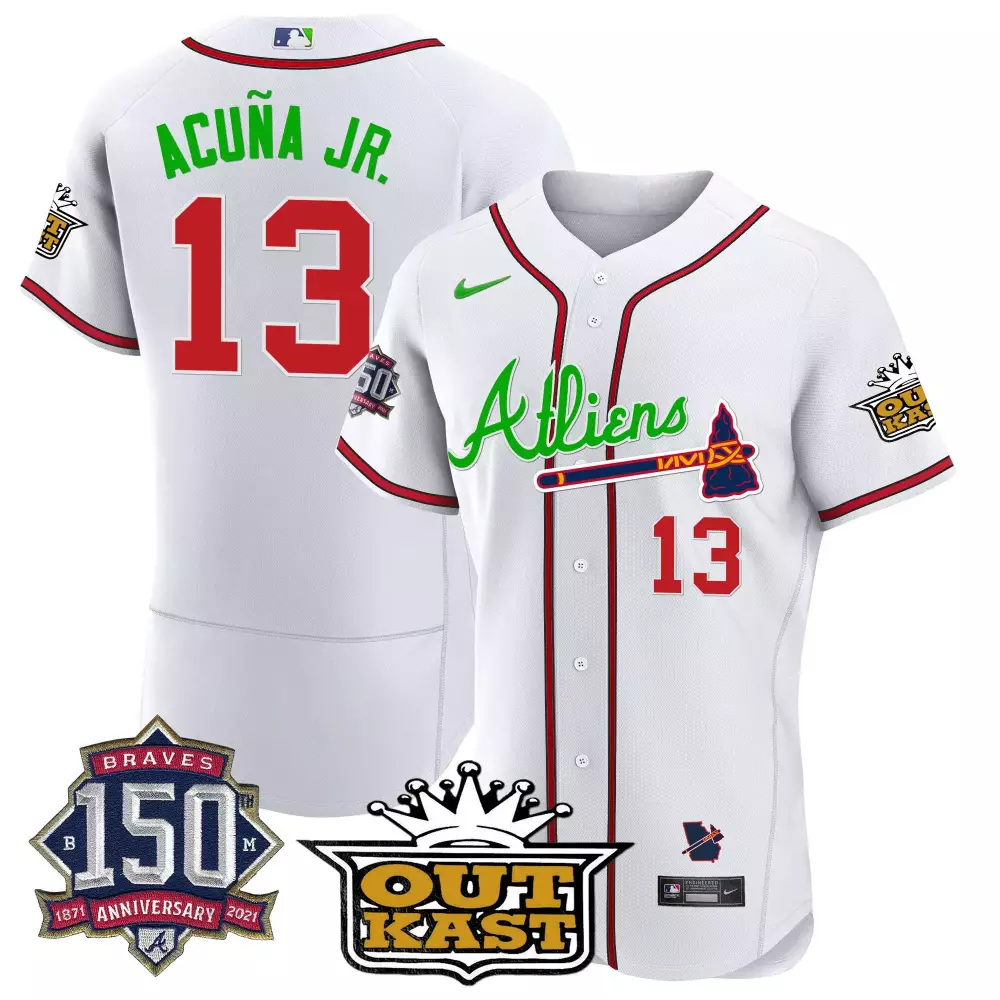 ronald acuna jr white mens atlanta braves acdc vapor premier limited jersey all stitched