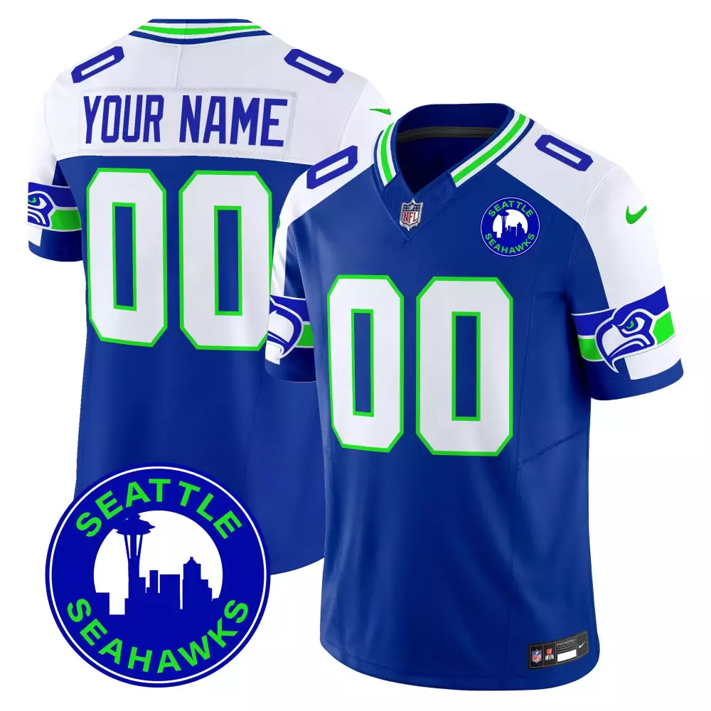 Robbie Ouzts Seattle Seahawks Nike Team Game Jersey | College Navy | Stylish Fan Gear | For Men, Women & Youth