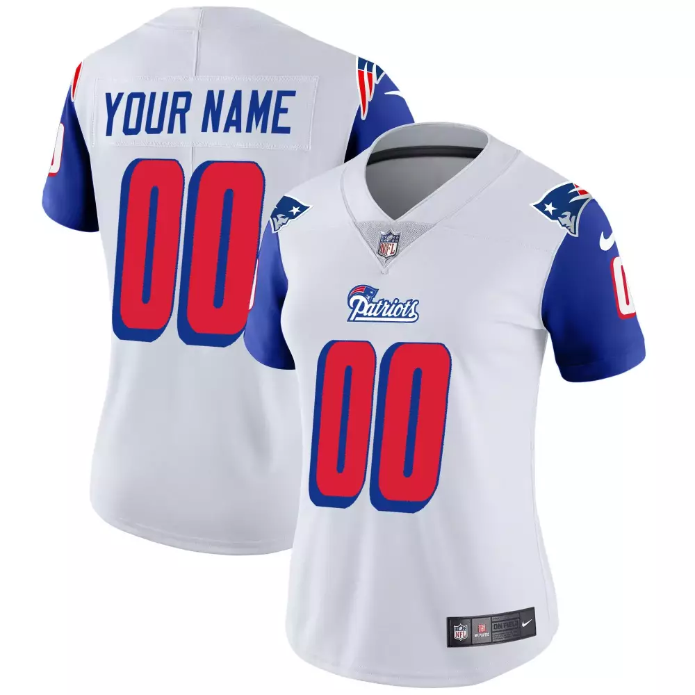 royal sleeves men new england patriots 1996 throwback limited vapor custom jersey all stitched