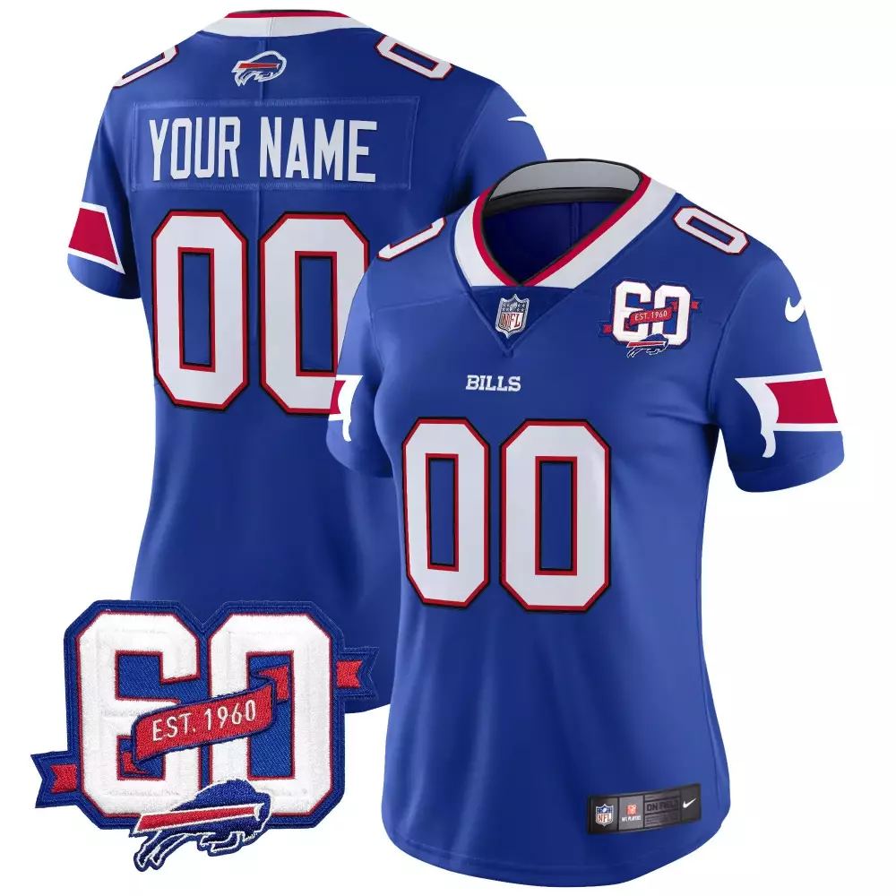 Buffalo Bills 2024 Salute to Service Army Youth Patch Vapor Limited Custom Jersey | All Stitched | Fan Gear for Game Day | For Youth