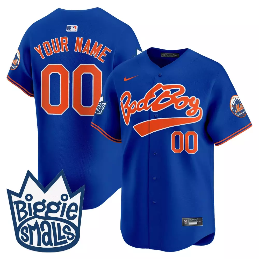 royal youth new york mets armed forces day vapor premier limited custom jersey all stitched