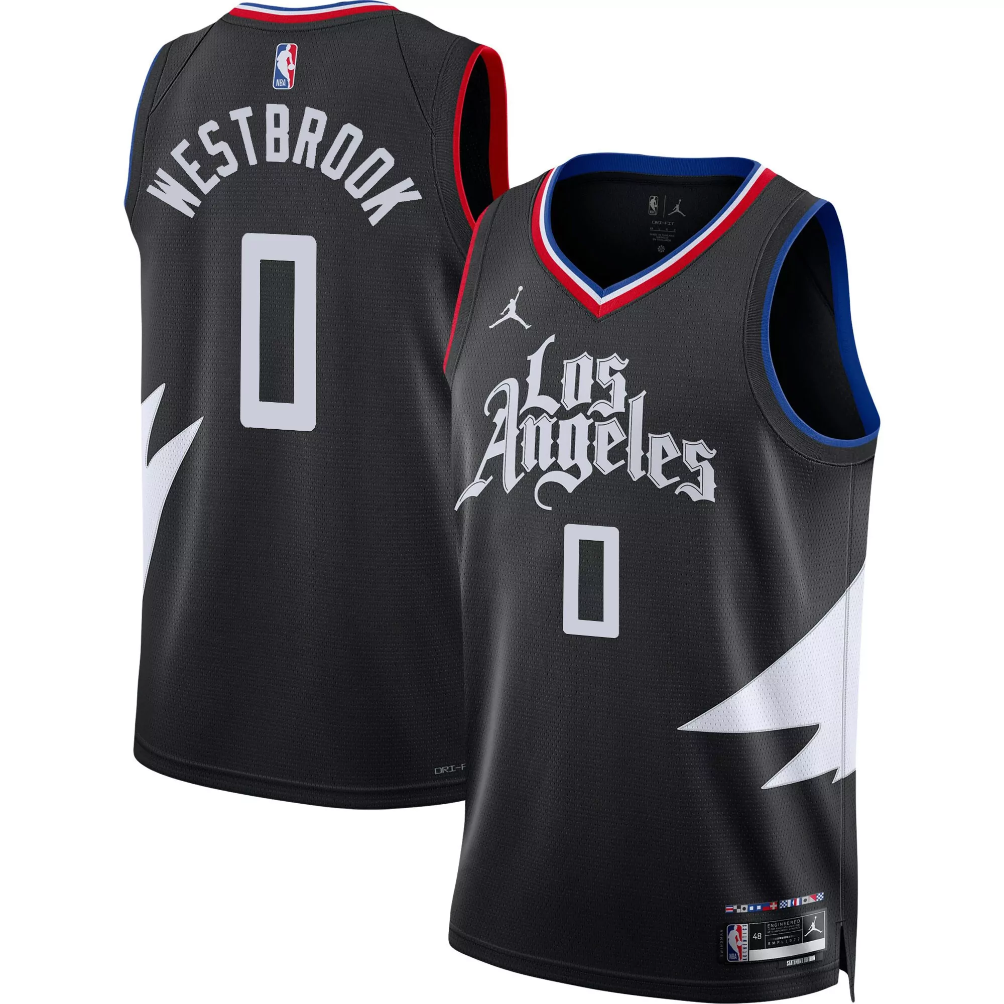 russell westbrook 2324 city mens los angeles clippers swingman jersey all stitched