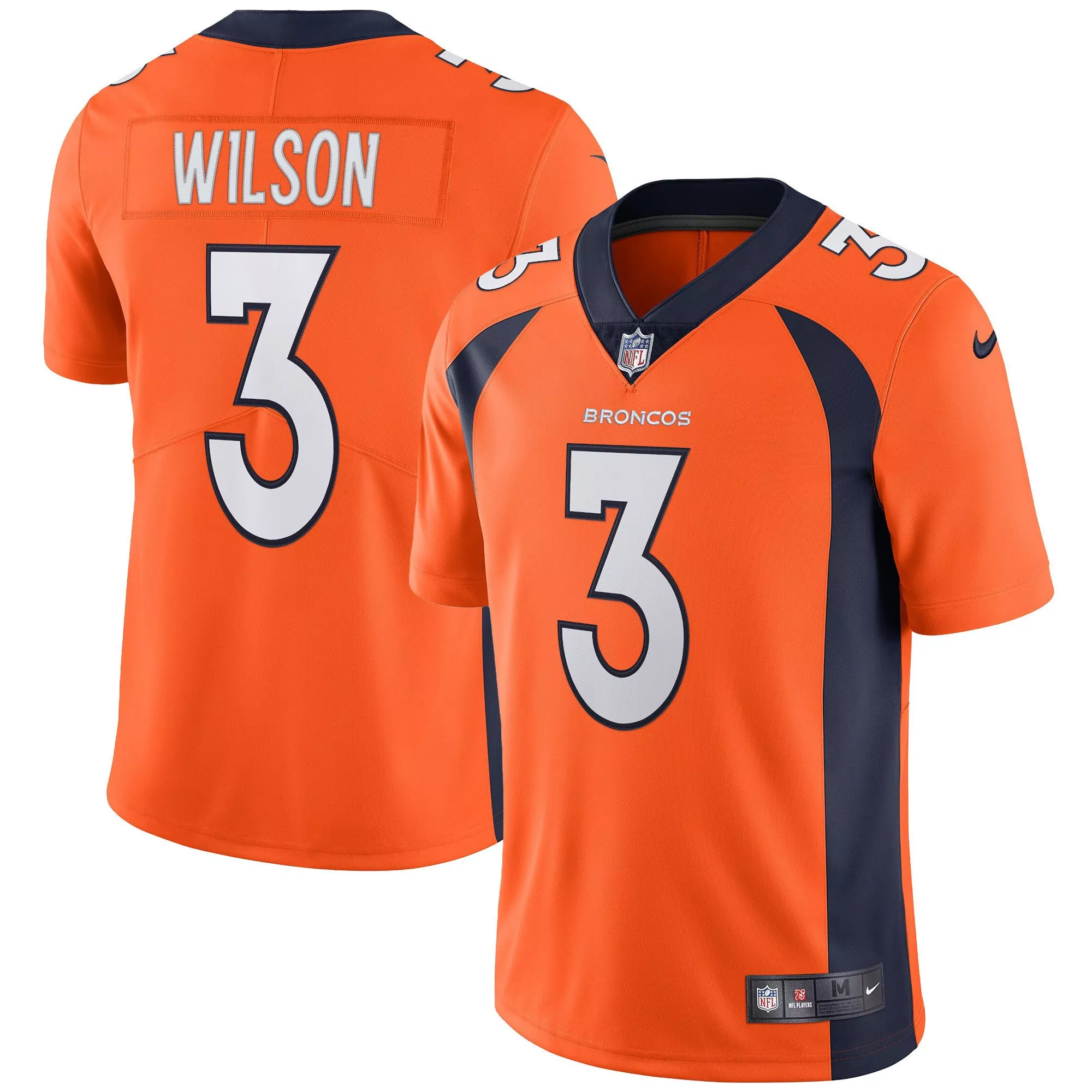 russell wilson youth russell wilson denver broncos split vapor limited jersey all stitched