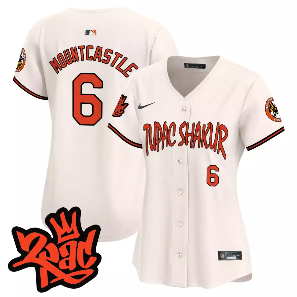 ryan mountcastle cream women s baltimore orioles robinson patch vapor premier limited jersey v7 all stitched