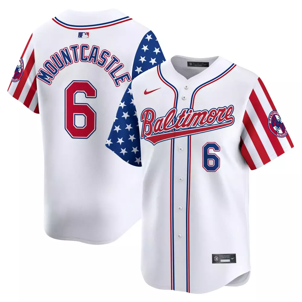 ryan mountcastle white gold womens baltimore orioles camden yards 30th anniversary patch vapor premier limited jersey al