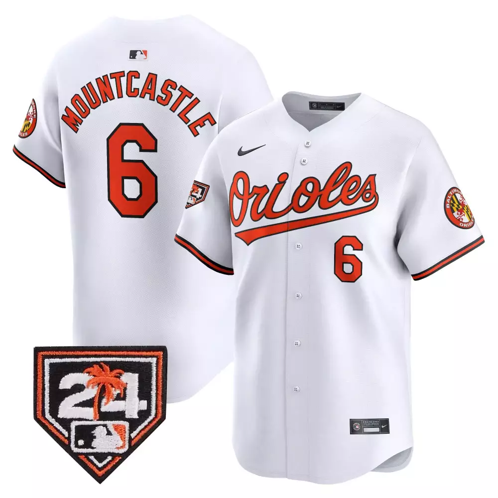 ryan mountcastle white mens baltimore orioles 2023 gold cool jersey all stitched