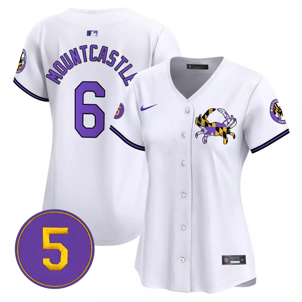 ryan mountcastle white mens baltimore orioles robinson patch vapor premier limited jersey v2 all stitched